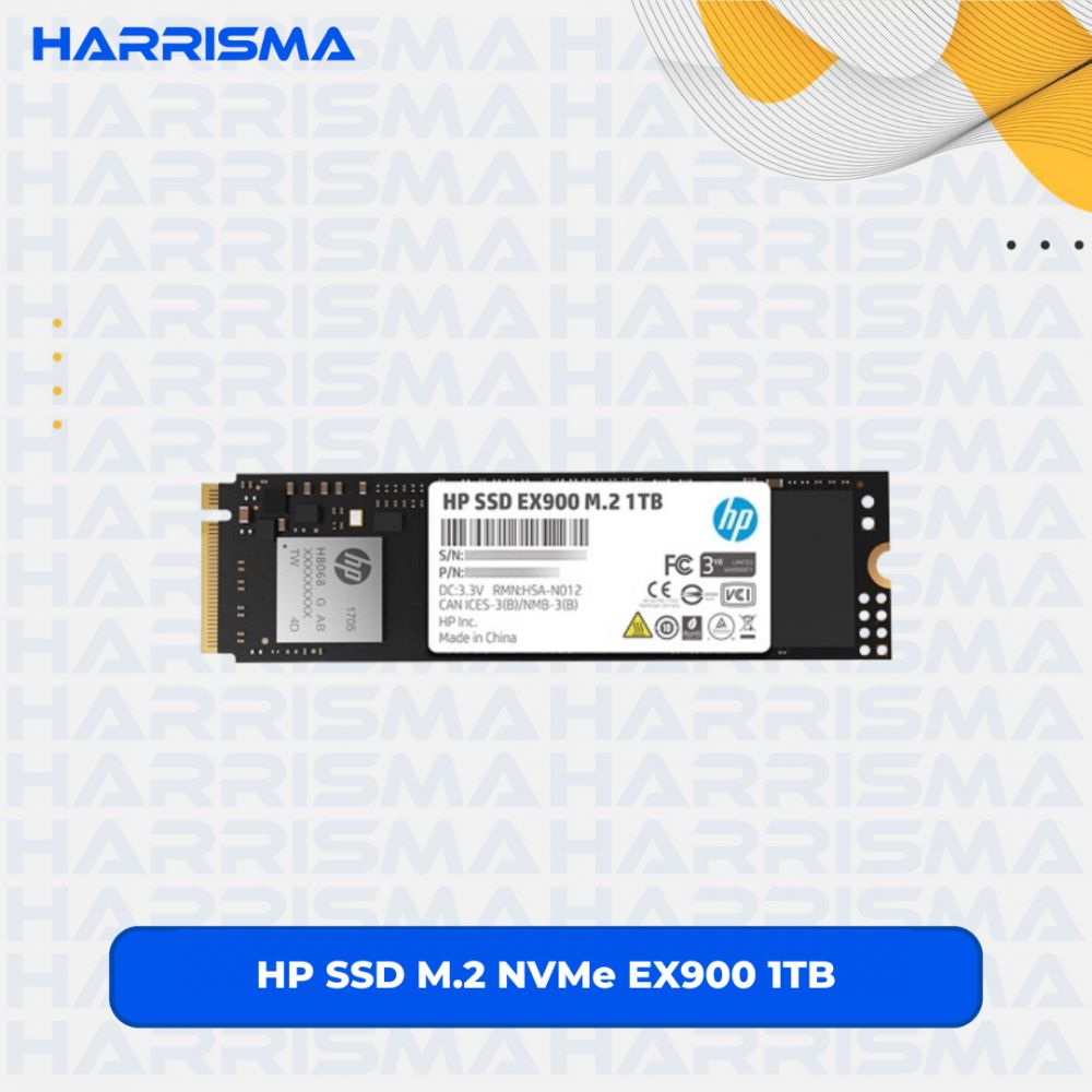 HP SSD Internal EX900 M.2 NVMe 1TB