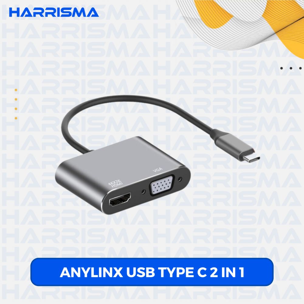 ANYLINX USB TYPE C 2 IN 1