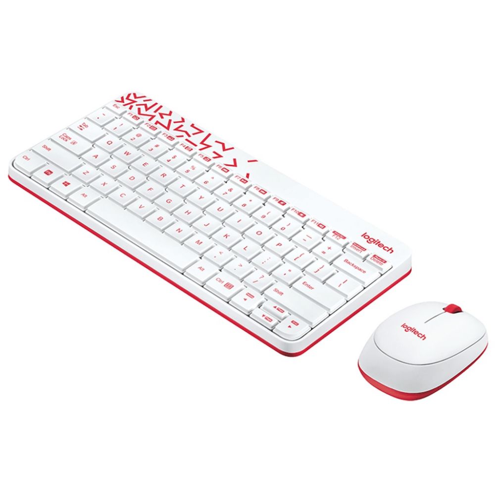 Logitech Keyboard & Mouse Wireless Mk240 Nano