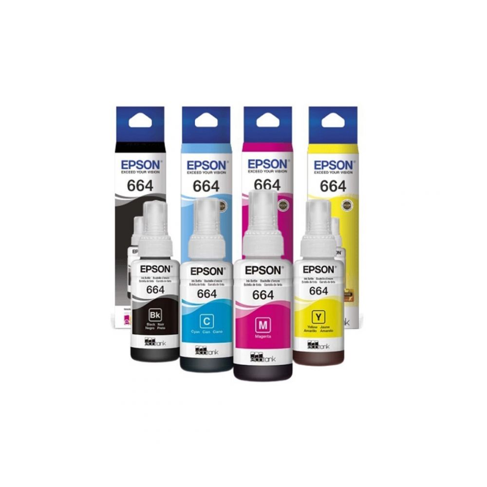 Tinta Epson 664 Black (L220, L360, L565, L1300) Original