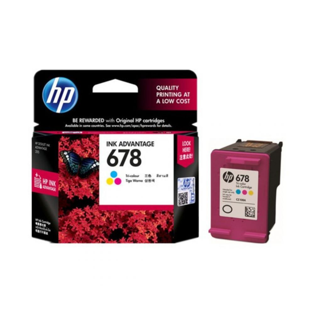 Tinta HP 678 Cartridge Colour