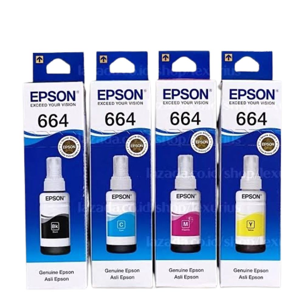 Tinta Epson 664 Cyan (L220, L360, L565, L1300) Original 