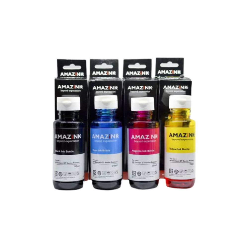 Tinta Amazink HP Deskjet GT Series ( GT5810, GT5820, Ink Tank Wireless 115, 315, 415) Magenta