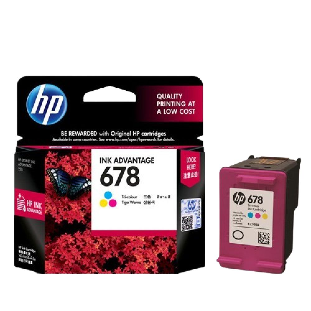 Tinta HP 678 Cartridge Colour