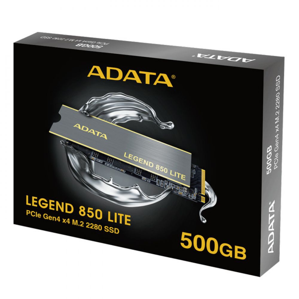 ADATA SSD Internal Legend 850 500GB NVMe Gen4 5000MB/s
