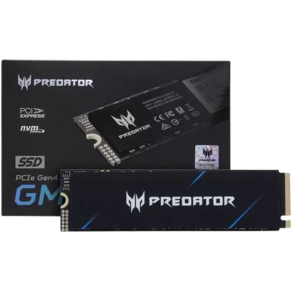PREDATOR SSD NVMe GM7 Gen4 512GB