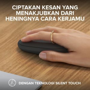 Logitech M350S Pebble Wireless Mouse 