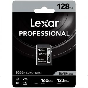 LEXAR Professional 1066x SDXC UHS-I V30 128GB